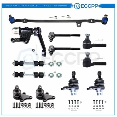 12pcs For 1989-1995 Toyota Pickup RWD Front Tie Rod Ends Center Link Ball Joints - Imagem 1 de 4