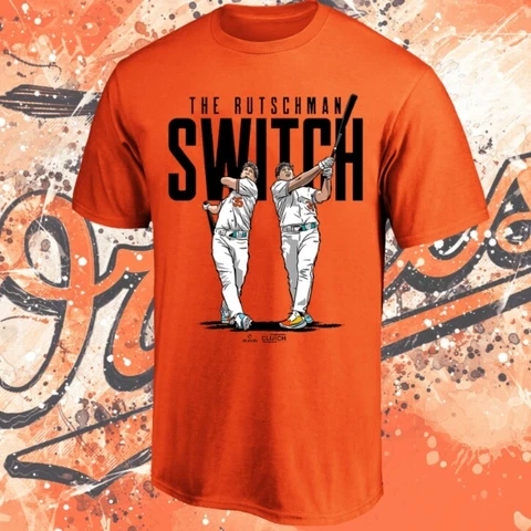 Adley Rutschman The Switch Baseball Sport Player Unisex T-shirt S-3XL Cover