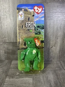 RARE TY McDonalds Teenie Beanie Baby Mini ERIN the Bear 1997 - MIT FEHLERN - Bild 1 von 3