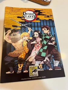 Demon Slayer Kimetsu No Yaiba San Diego Comic-Con 6 page Catalog 2024 - Picture 1 of 4