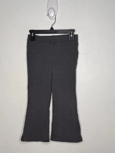 Gymboree Knit Flare Pants Girls Size 5 Gray Pull On Elastic Waist - Picture 1 of 4