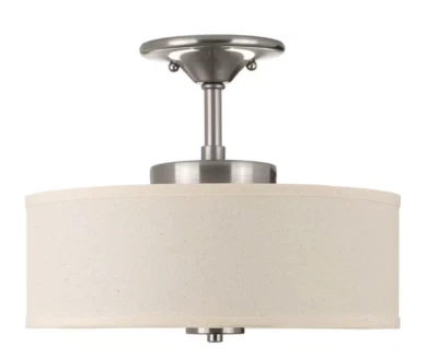 Progress Lighting Inspire 17-Watt Brushed Nickel Integrated LED Ceiling Light - Image 1 of 4