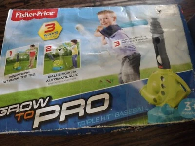 Fisher Price Grow to Pro Triple Hit Baseball NEW - Image 1 of 4