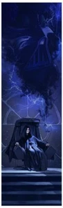 Star Wars Art The Emperor and Vader Force Lightening Artwork A Master of Evil - Picture 1 of 1