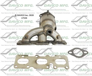 Catalytic Converter-Exact-Fit Davico 17534 - Picture 1 of 3
