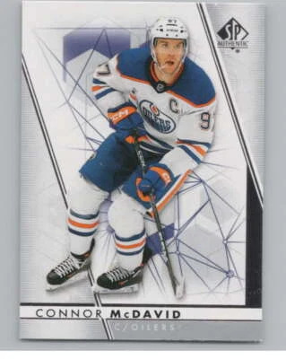 2022-23 SP Authentic #97 Connor McDavid  Edmonton Oilers V99928 - Image 1 of 3