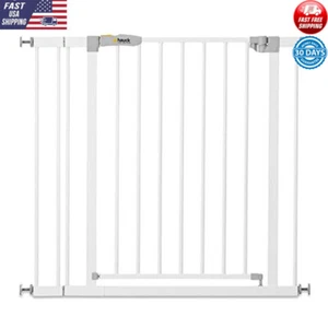 Baby & Pet Safety Gate Extension Fit 33 -35" Wide Home Doorway Stairway Hallway - Picture 1 of 6