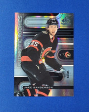 2022-23 Upper Deck SP Game Used Jake Sanderson Authentic Rookies True Base 14/85