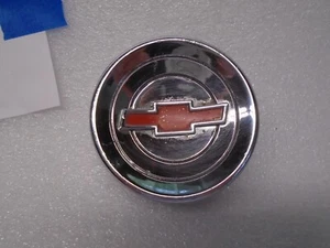 1960-1966 CHEVY PICK UP HORN BUTTON OEM CHROME - Picture 1 of 12
