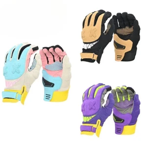 Knight Motorcycle Gloves Perforated Breathable Drop Resistant Macaron Gloves New - Picture 1 of 15