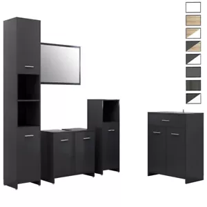 Badmöbel Badezimmermöbel Badezimmerschrank Badmöbelset Badschrank Unterschrank - Bild 1 von 127