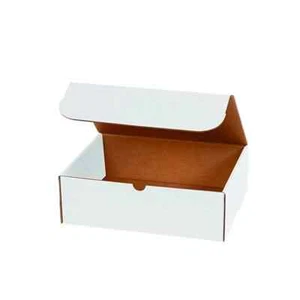 10 Pack 7x4x2 White Corrugated Shipping Mailer Packing Box - Picture 1 of 1