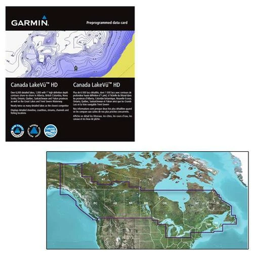 GARMIN CANADA LAKEVÜ HD - MICROSD/SD F/GPSMAP, MT, CO HANDHELDS - Image 1 of 1