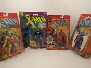 ToyBiz The Uncanny X-MEN: Wolverine Apocolypse Arcangel Gambit (scatole danneggiate) - Foto 1 di 11