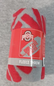 Northwest NCAA Ohio State Buckeyes grande coperta morbida in pile 50" x 60" NUOVO - Foto 1 di 4
