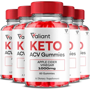 (5 Pack) Valiant Keto + ACV Gummies Valient Max Strength Gummy (300 Gummies) - Picture 1 of 12