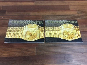 Your Rolex Oyster Booklet in USA 1999 set of 2 + FREE SHIPPING - Picture 1 of 11
