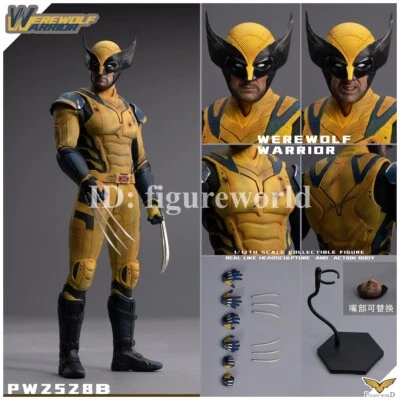 Pre-order PWTOYS PW2528B 1/12 Wolverine Collectible Male Action Figure Model Toy - Image 1 of 4