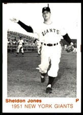 1975 TCMA 1951 NEW YORK GIANTS SHELDON JONES NEW YORK GIANTS