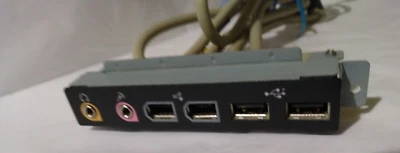 [测试] Gateway GT4010 前 I/O(3.5 毫米音频、USB、FireWire)[免费送货] — 第 1/4 张图片