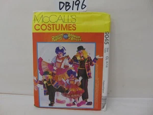 MCCALL'S SEWING PATTERN UNCUT 9045 CIRCUS CLOWN COSTUME SZ CL 6,7,8 RINGLING BRO - Picture 1 of 3