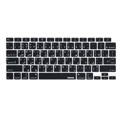 XSKN US Arabic Keyboard Cover for Macbook Air 13.3 with Touch ID A2179 A2337 M1 - Image 1 of 4