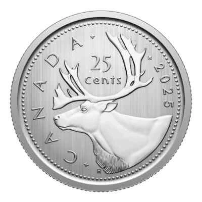 2025 CANADA 25 TWENTY FIVE CENTS KING CHARLES III SPECIMEN QUARTER COIN - Image 1 of 3