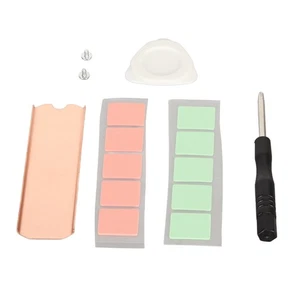 M.2 2280 SSD Copper Heat Sink Stable Rustproof Hard Disk Heat Sink With Sili NEW - Zdjęcie 1 z 12