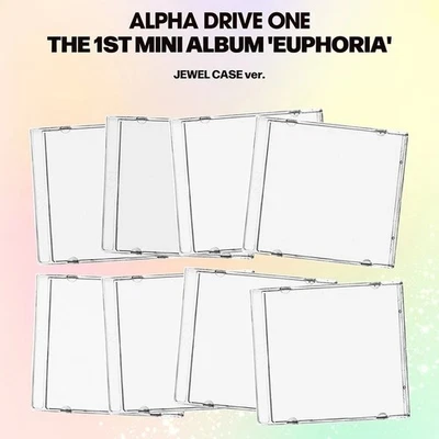ALPHA DRIVE ONE EUPHORIA 1st Mini Album JEWEL CASE Ver/CD+FotoBuch+Karte+Sticker
