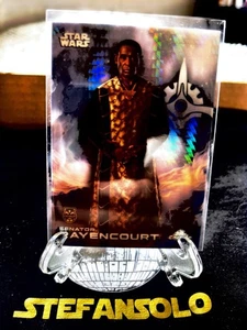 2025 star wars topps chrome PRISM REFRACTOR #163 RAYENCOURT - Picture 1 of 2