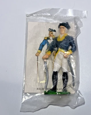 MARX Warriors Of The World Revolutionary War Soldier Richard Travis Unused NEW - Image 1 of 4