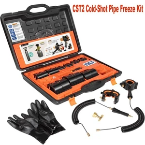 Kit de congélation de tuyaux CST2, petit, noir et orange - Foto 1 di 10