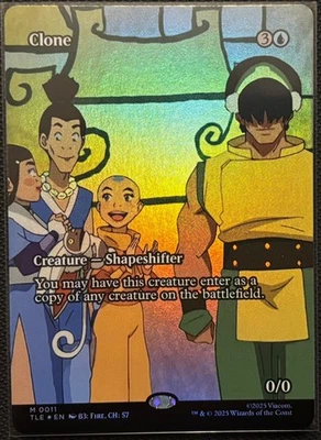 MTG Avatar: The Last Airbender - Eternal Clone Borderless Foil (Mythic) - Image 1 of 3