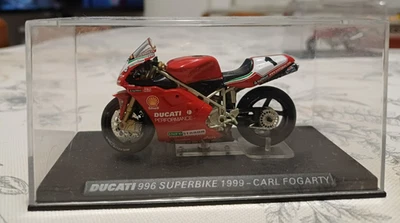 Ducati 996 Superbike 1999 Carl Fogarty 1 team Ducati infostrada 1/24 Altaya - Immagine 1 di 4
