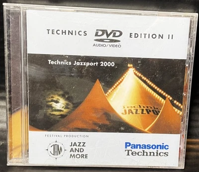 RARE TECHNICS DVD AUDIO/VIDEO EDITION II TECHNICS JAZZPORT 2000 JAZZ AND MORE - Bild 1 von 2