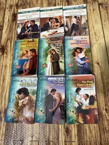 Harlequin/Silhouette Romance Lot Of 9 Books; 3 Series; Tango, Brides Paperbacks - Picture 1 of 5