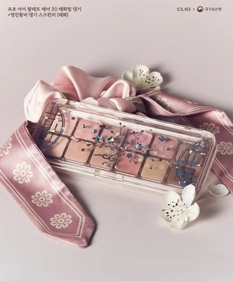 Paleta de ojos Clio Korean-Heritage Edition Pro Air #20 sombra de ojos + Scrunchie EE. UU. Foto 1 de 4