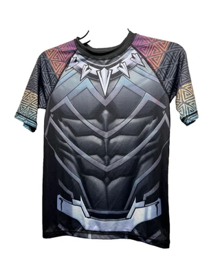 Camisa de natación Marvel manga corta protector contra erupciones para niños talla mediana Foto 1 de 4
