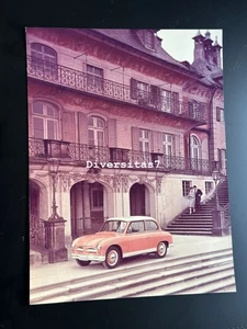 Groß Foto, AWZ P 70 „Zwickau“ Pkw, Oldtimer, altes Hochglanz Foto, DDR, 03 - Picture 1 of 2