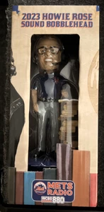 NY METS HOWIE ROSE SOUND BOBBLEHEAD SGA 5/31/2023 MLB BASEBALL CITI FIELD AUDACY - Picture 1 of 9