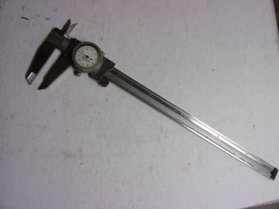 STARRETT  #120A-12  Dial Caliper  0-12"  Good used  USA - Image 1 of 4