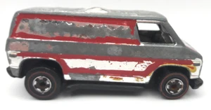Vintage 1974 Hot Wheels Super Chromes Super Van Redline w/ Hong Kong Base - Picture 1 of 7