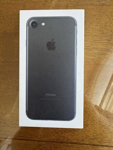 Apple iPhone 7 Empty Retail Box 128GB- Black - BOX ONLY No phone - Photo 1 sur 4