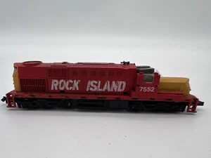Model Railroad N Gauge - Rock Island Locomotive 7552 - Parts/Repair - Picture 1 of 6