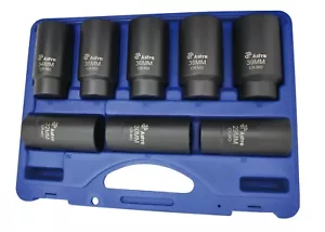 Astro Pneumatic 78866 8pc 1/2" Drive 6 Point Axle Nut Socket Set - Picture 1 of 1