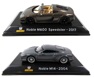 Set of 2 Sports Cars Noble 1:43 IXO Model Supercars Collection Diecast SL3