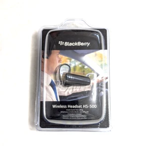 NOS Sealed BlackBerry HS-500 Wireless Hands-Free Bluetooth Headset 2009 - Photo 1 sur 6