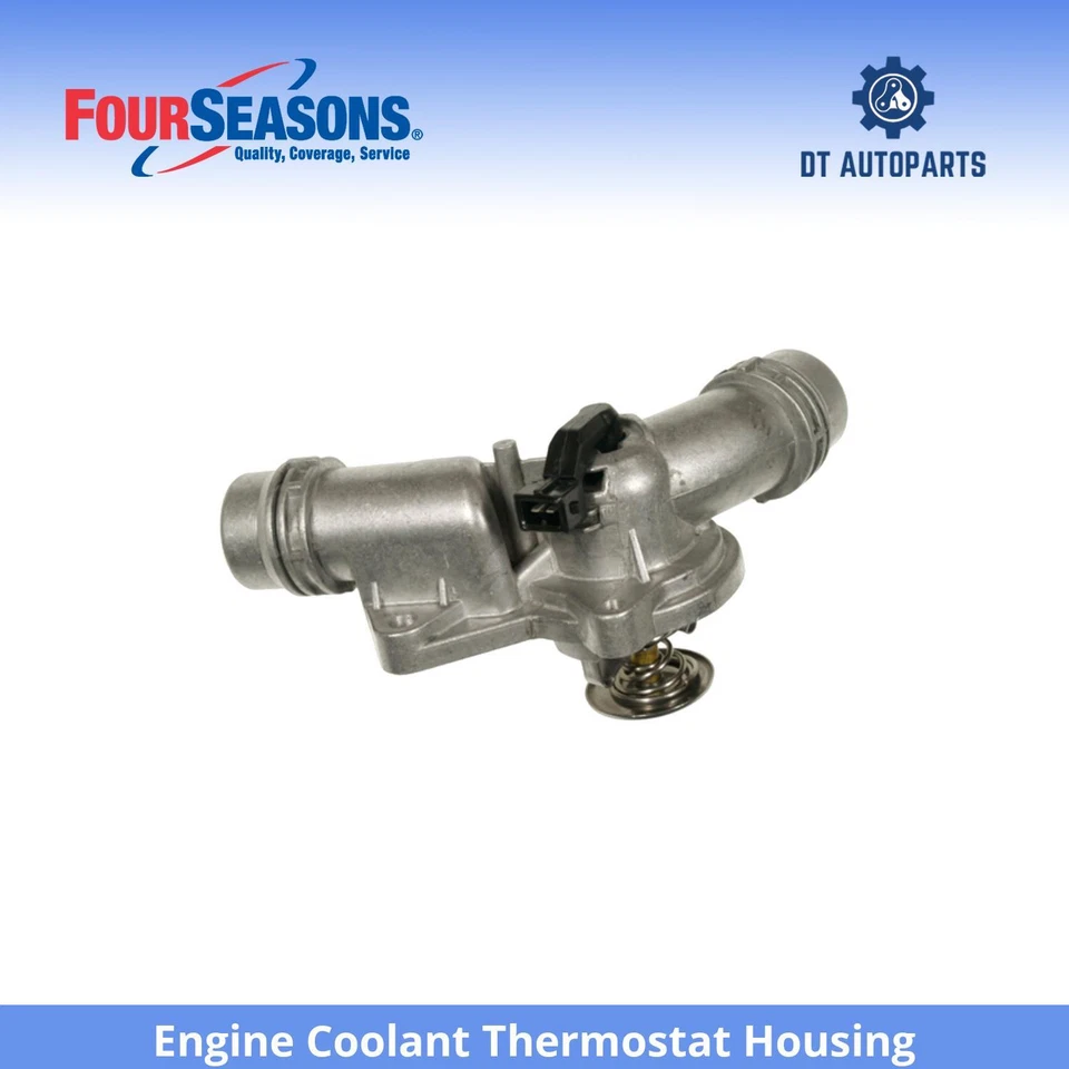 Carcasa termostato refrigerante motor BMW 328Ci 2000 4 estaciones Foto 1 de 4