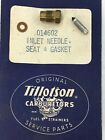 TILLOTSON 014602 HR & HL CARBURETOR INLET NEEDLE, SEAT & GASKET