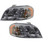 For Chevy Aveo Headlight 2007-2011 Pair Driver and Passenger Side Sedan